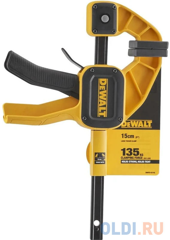 Быстрозажимная струбцина DEWALT L 150 мм DWHT0-83192 в Москвe