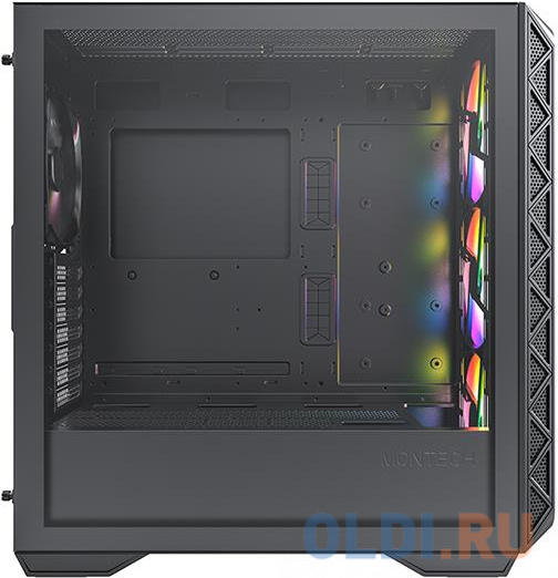 Корпус ATX MONTECH AIR 903 MAX Black Без БП черный в Москвe