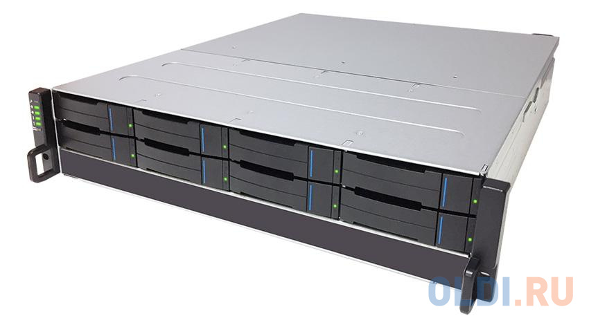 EonStor GSe Pro 3000 2U/8bay,single subsystem ,4x1G iSCSI ports,1xUSB 3.0,2xhos board,1x4GB RAM,2x(PSU+FAN),8xSATA SFF/LFF,1xRail kit(GSe Pro 3008RP-C