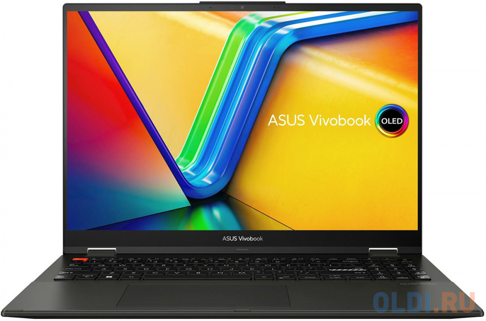 Ноутбук Asus Vivobook S 16 Flip TN3604YA-MC099W Ryzen 5 7530U 8Gb SSD512Gb AMD Radeon Vega 7 16" IPS Touch WUXGA (1920x1200) Windows 11 Home blac