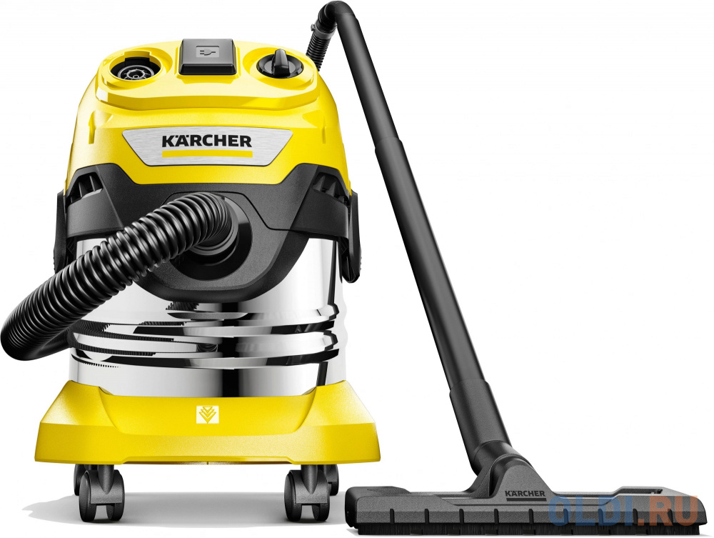 Строительный пылесос Karcher WD 4 P S V-20/5/22,  желтый [1.628-290.0]