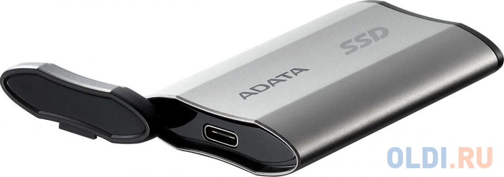 Внешний накопитель SSD ADATA 2Tb SD810 USB Type-C (2000/2000 Mb/s) metal case grey (SD810-2000G-CSG) в Москвe