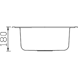 Кухонная мойка Seaman Eco Wien SWT-490.A Steel Satin