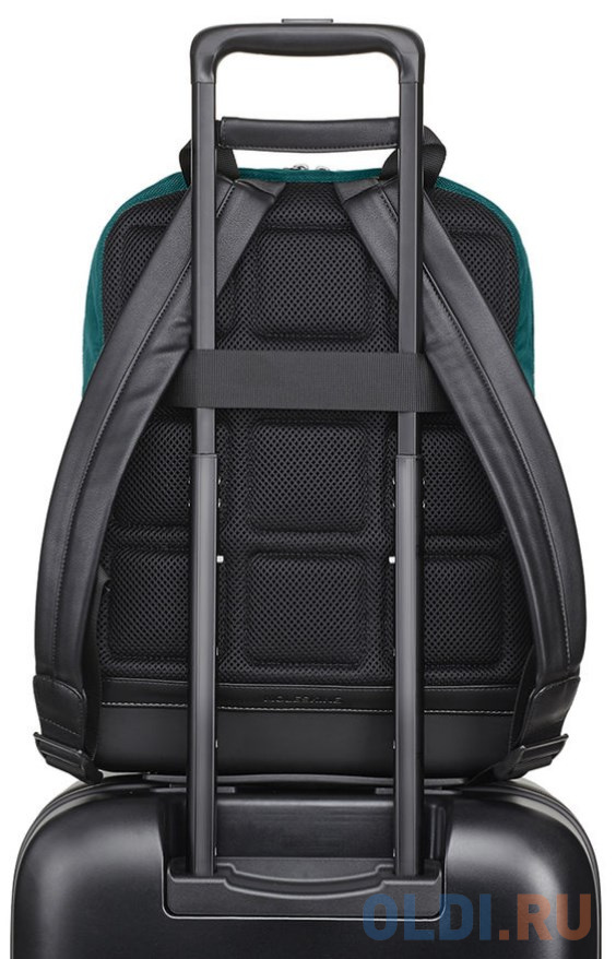 Рюкзак Moleskine THE BACKPACK TECHNICAL WEAVE (ET20SCC034BKK7) 32x41x13см полиамид зеленый в Москвe