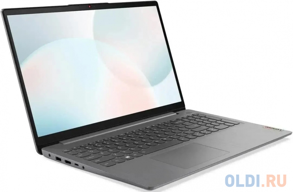 Ноутбук 15.6" FHD LENOVO IdeaPad 3 gray (Core i3 1215U/8Gb/256Gb SSD/VGA int/noOS) ((82RK0104FE)) в Москвe