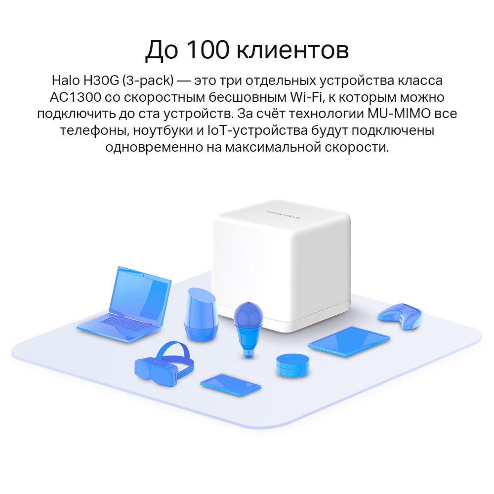 Wi-Fi Mesh система Mercusys