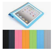 Чехол CaseCover Stand HW-0111016 для планшета Apple iPad 2/3, искусственная кожа, оранжевый (13196)