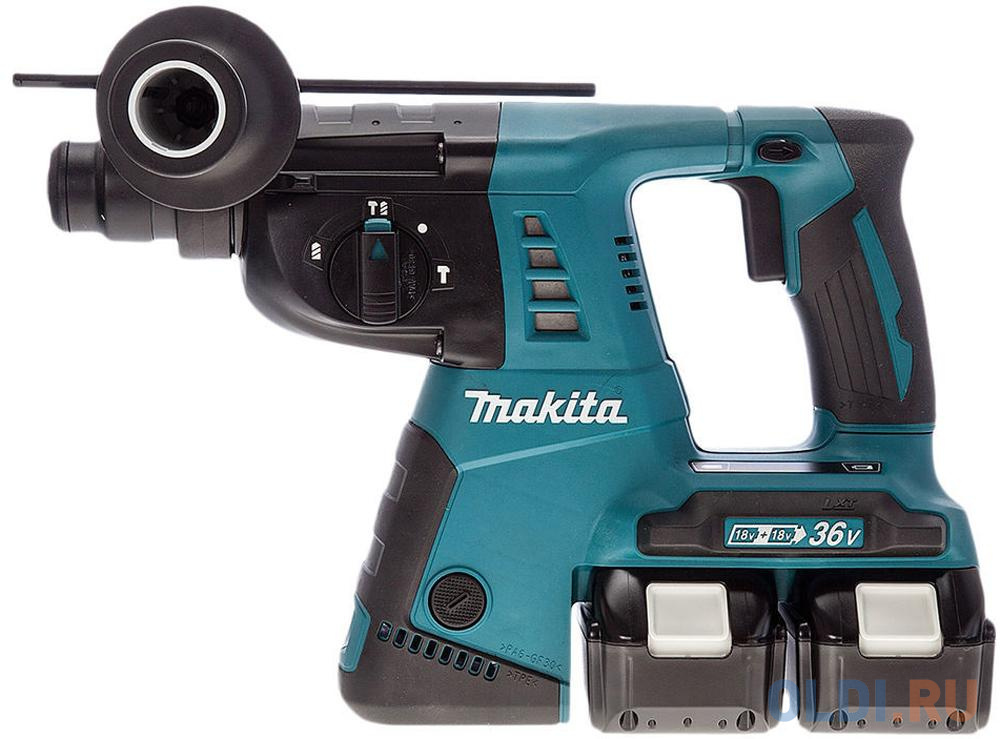 Перфоратор MAKITA DHR263RF4  SDS+ 36В для 2-х акк 18В 4х3Ач LI-ION 3реж 2.5Дж 0-4800у/м 4.7кг кейс