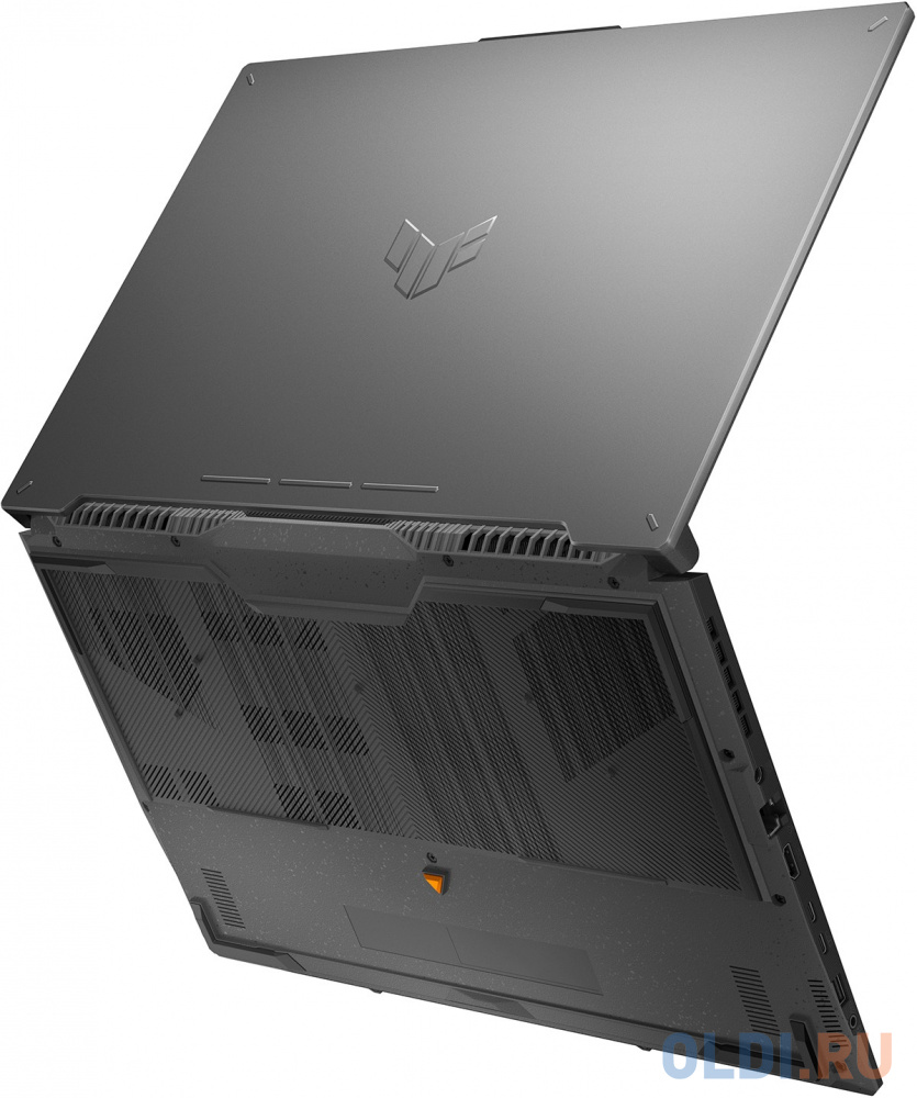 Ноутбук Asus TUF Gaming A17 FA707NV-HX079 Ryzen 7 7735HS 16Gb SSD512Gb NVIDIA GeForce RTX4060 8Gb 17.3" IPS FHD (1920x1080) noOS grey WiFi BT Cam