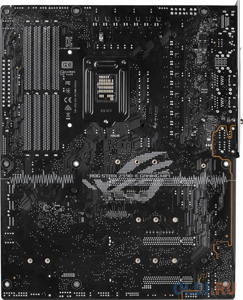 Материнская плата ASUS ROG STRIX Z590-E GAMING WIFI Socket 1200 Z590 4xDDR4 3xPCI-E 16x 6 ATX Retail в Москвe