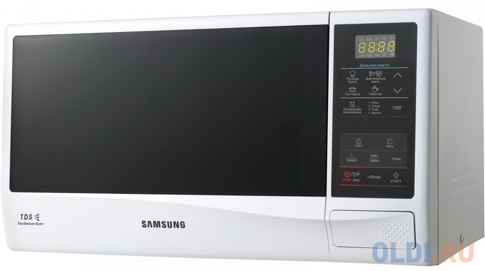 Микроволновая печь Samsung ME83KRW-2/BW 800 Вт белый