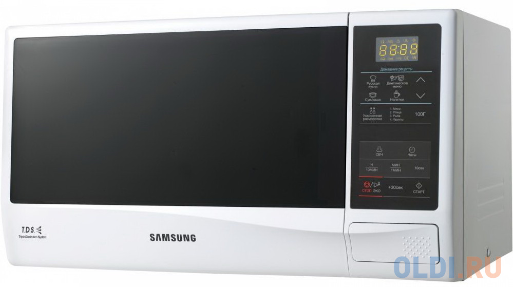 Микроволновая печь Samsung ME83KRW-2/BW 800 Вт белый в Москвe