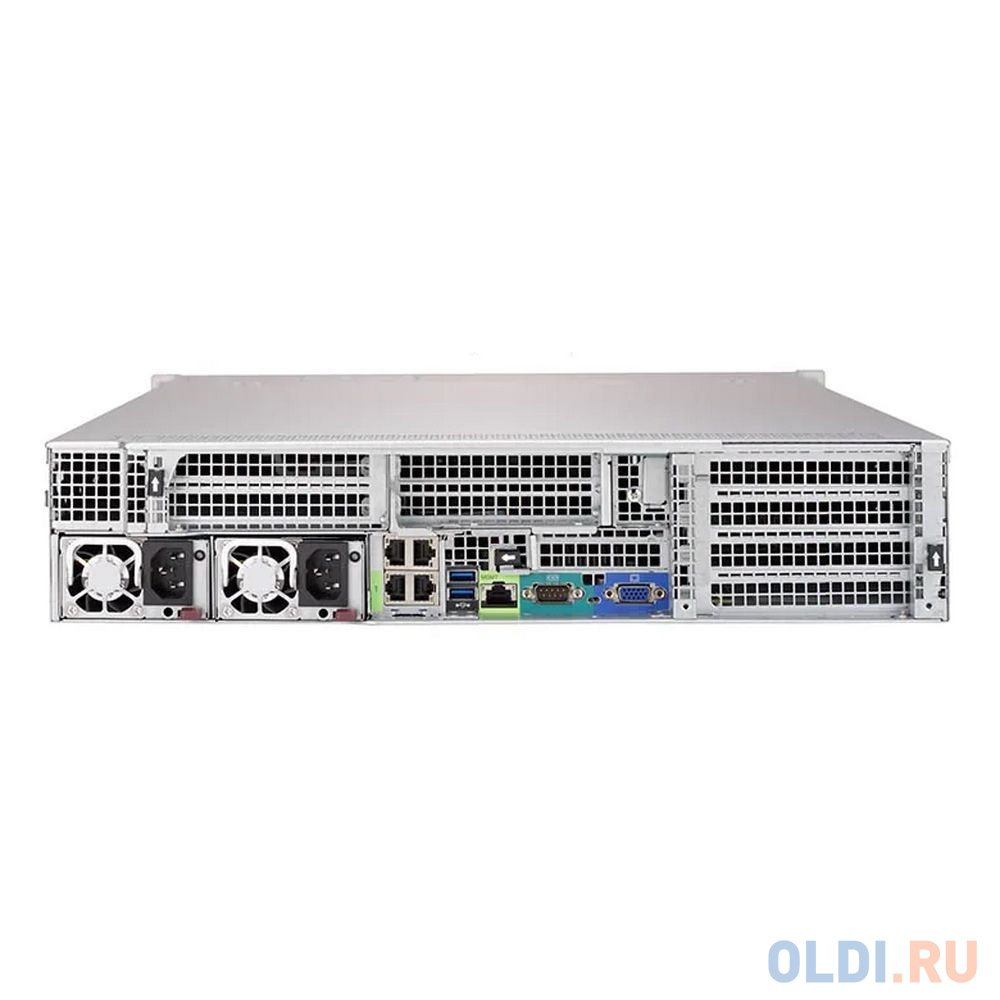 Платформа системного блока SuperMicro SYS-2029U-E1CR4-FT019 2U, 2xLGA3647 (up to 205W), iC621 (X121PU), 24xDDR4, up to 24x2.5 SAS/SATA (with expander)