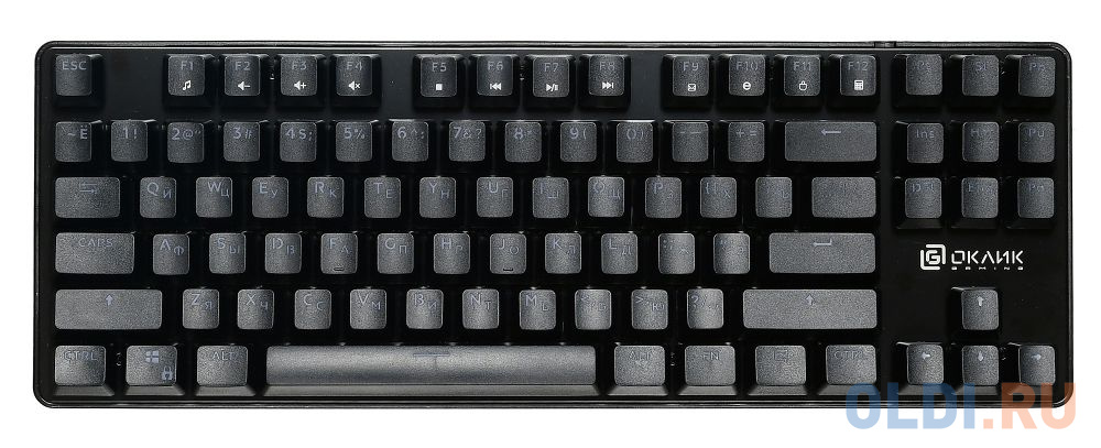 Клавиатура проводная Oklick 960G USB черный