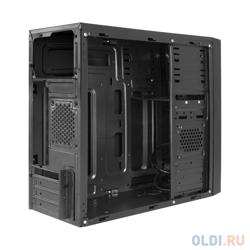 Корпус Minitower ExeGate MA-401 (mATX, без БП, 2*USB+1*USB3.0, аудио, черный)