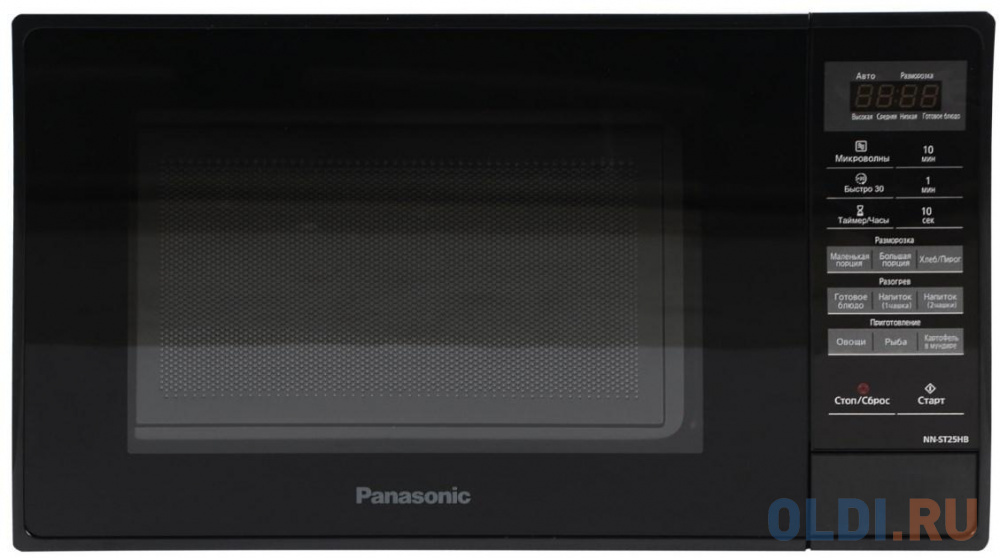 Микроволновая печь Panasonic NN-ST25HBZPE 800 Вт чёрный