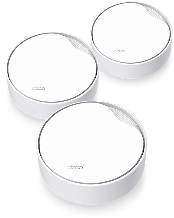 Бесшовный Mesh роутер TP-Link Deco X50-PoE(3-pack) белый