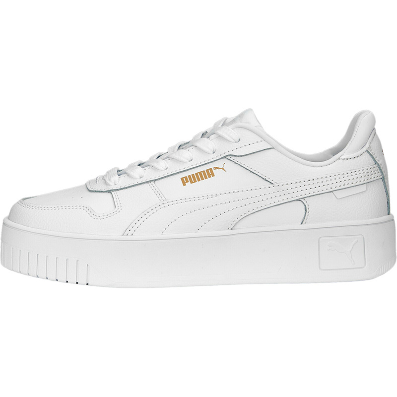 Кроссовки Puma Carina Street (р.7 UK / р.9.5 US) White-White Gold 38939001 в Москвe