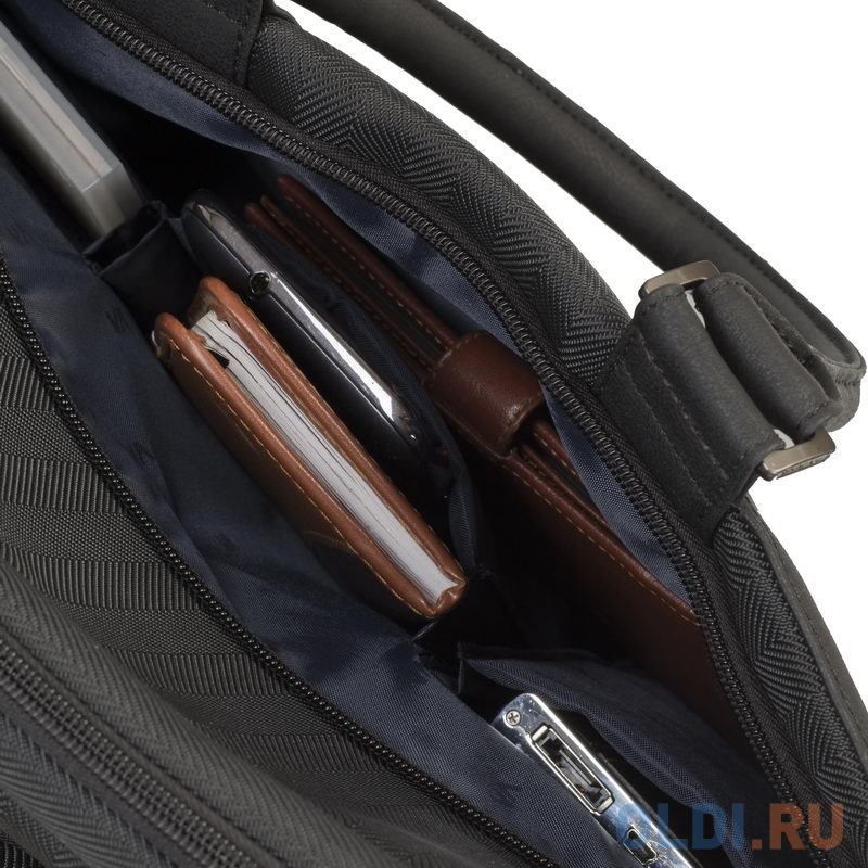 Сумка для ноутбука 15.6" Riva 8135 полиэстер черный