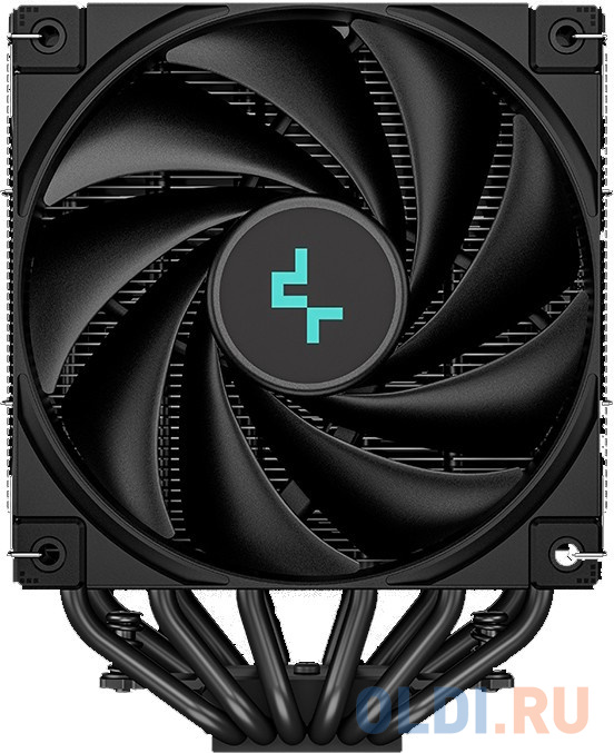 DEEPCOOL AK620 DIGITAL LGA20XX/1700/1200/115X/AM5/AM4 (8шт/кор, TDP 260W, PWM, DUAL Fan 120mm, 6 тепл. трубок, черный) RET