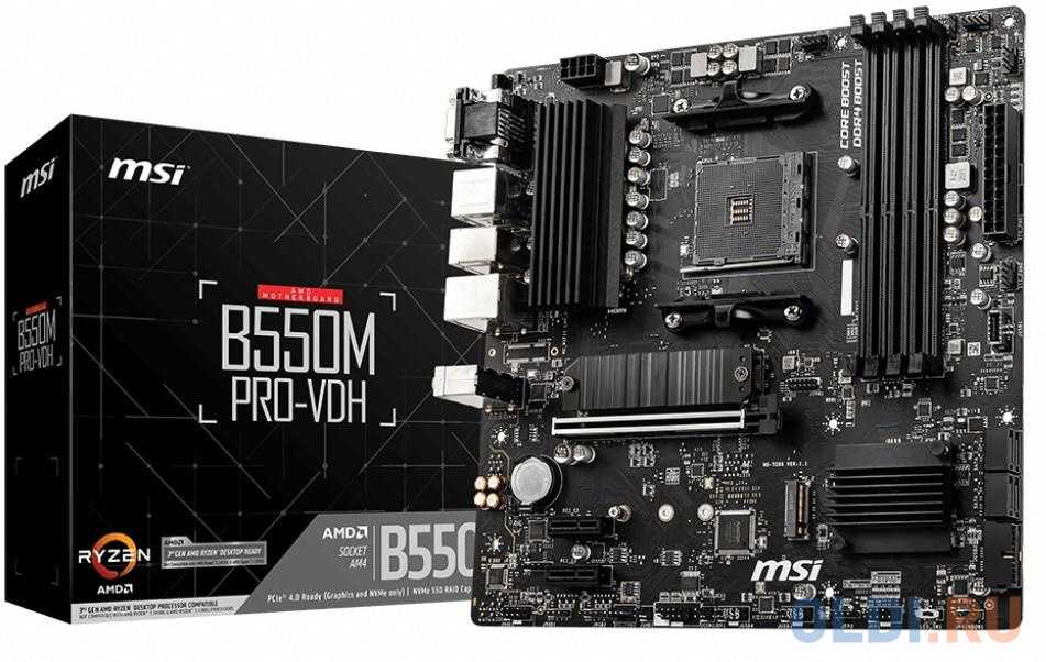 Материнская плата MSI B550M PRO-VDH