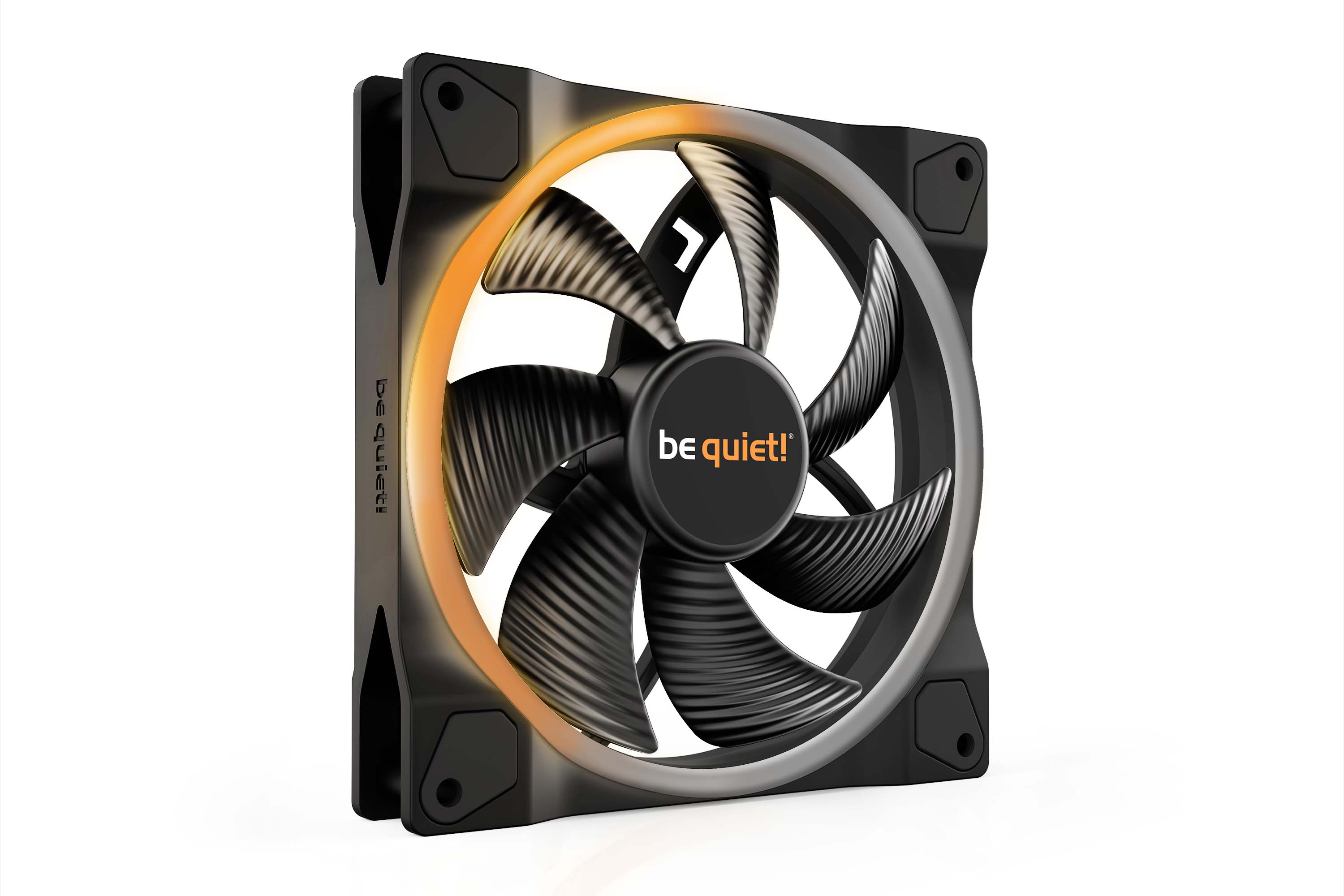 Вентилятор BeQuiet! Light Wings 140mm PWM, 140 мм, 1500rpm, 23.3 дБ, 4-pin PWM + 3-pin 5V ARGB, 1шт, ARGB (BL074)