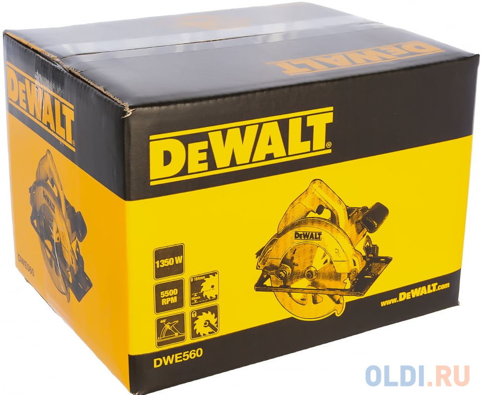 Dewalt DWE560-QS Дисковая ручная пила