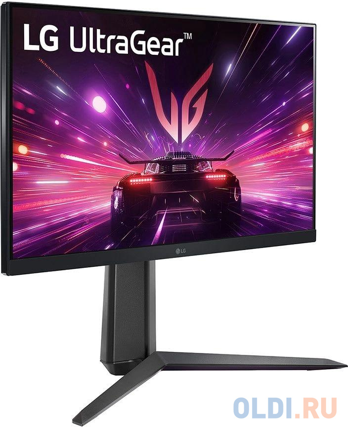 Монитор LG 23.8" UltraWide 24GS65F-B черный IPS LED 16:9 HDMI матовая HAS 300cd 178гр/178гр 1920x1080 180Hz G-Sync FreeSync DP FHD 5.4кг в Москвe