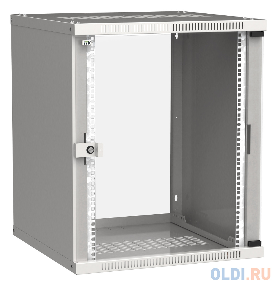 ITK LWE3-15U66-GF Шкаф LINEA WE 15U 600x600 мм дверь стекло серый