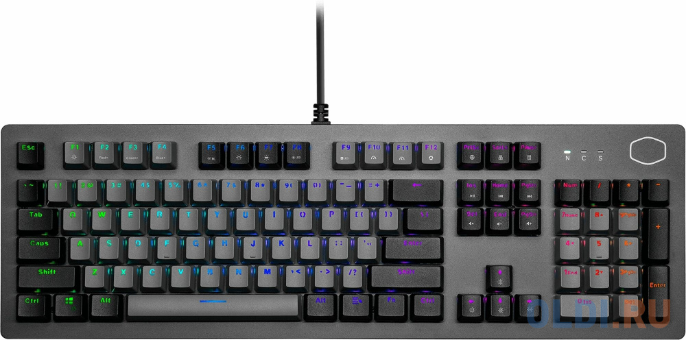 Игровая клавиатура/ Cooler Master Keyboard CK352/Black/Brown Switch/RU