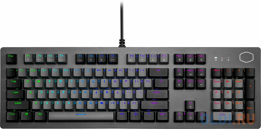 Игровая клавиатура/ Cooler Master Keyboard CK352/Black/Brown Switch/RU в Москвe