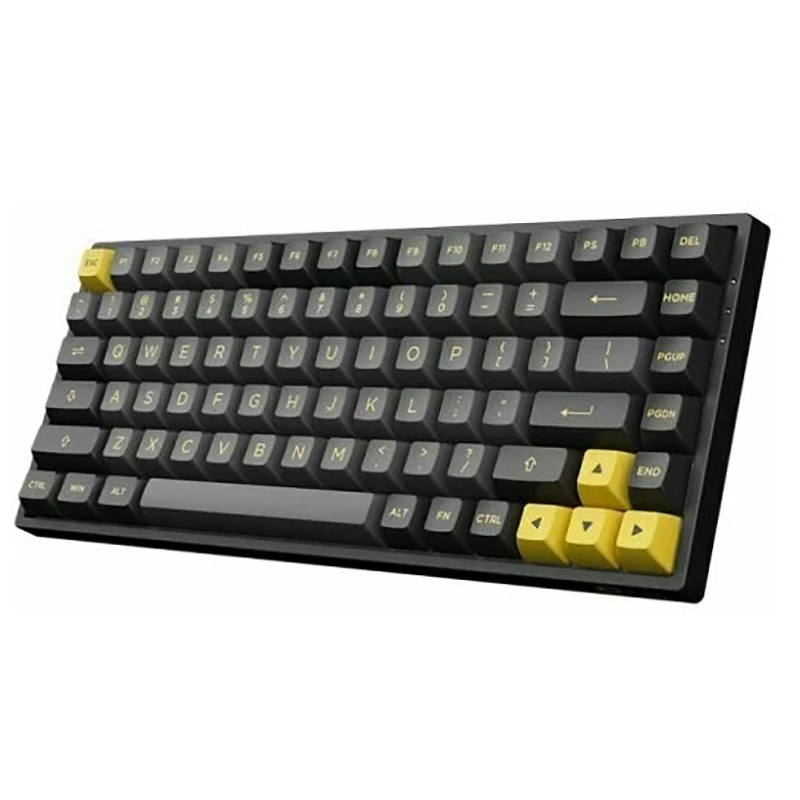 Клавиатура Akko 3084B Plus RGB (Cream-Yellow Switch) Black-Gold 300675