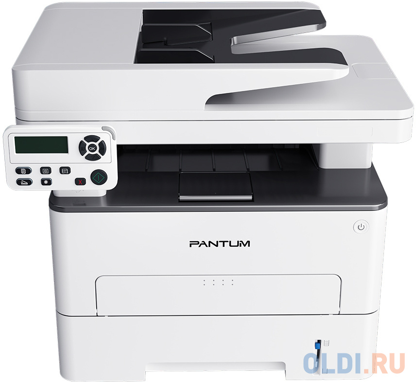 Pantum M7108DN, P/C/S, Mono laser, A4, 33 ppm, 1200x1200 dpi, 256 MB RAM, PCL/PS, Duplex, ADF50, paper tray 250 pages, USB, LAN, start. cartridge 6000 в Москвe