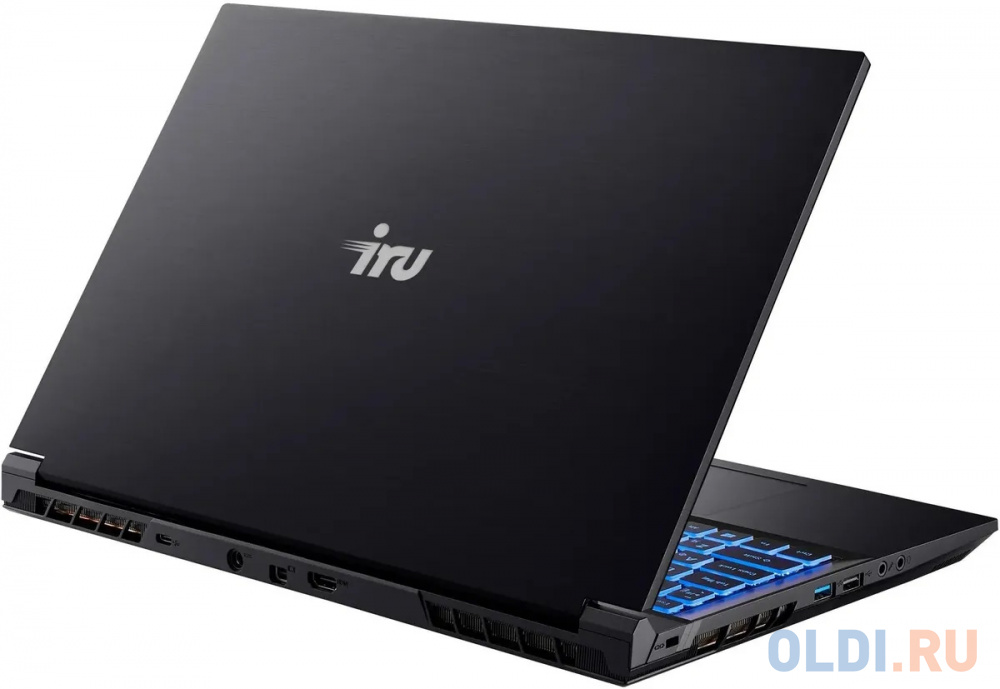 Ноутбук IRU Калибр 15ALC Core i5 12500H 32Gb SSD512Gb NVIDIA GeForce RTX 3060 6Gb 15.6" IPS FHD (1920x1080) Free DOS black WiFi BT Cam 3465mAh (1