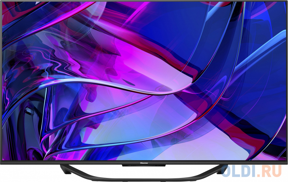 Телевизор LED Hisense 55" 55U7KQ черный 4K Ultra HD 120Hz DVB-T DVB-T2 DVB-C DVB-S DVB-S2 USB WiFi Smart TV
