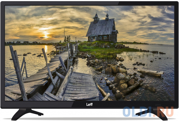 Телевизор LEFF 24" FHD 1920x1020 TV черный 24F260T