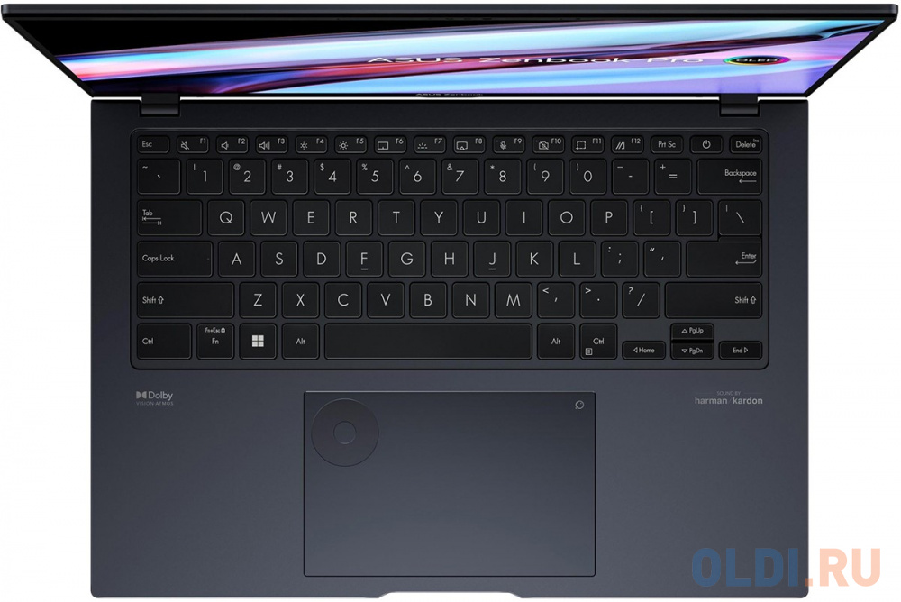 Ноутбук/ ASUS UX6404VV-P1107X Touch 14.5"(2880x1800 OLED 16:10)/Touch/Intel Core i7 13700H(2.4Ghz)/16384Mb/1024PCISSDGb/noDVD/Ext:nVidia GeForce