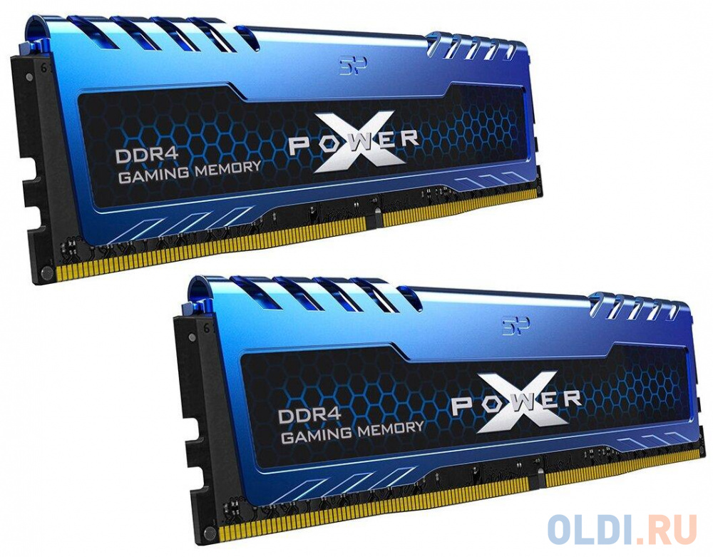 Оперативная память для компьютера Silicon Power XPOWER Turbine DIMM 16Gb DDR4 3600MHz SP016GXLZU360BDA