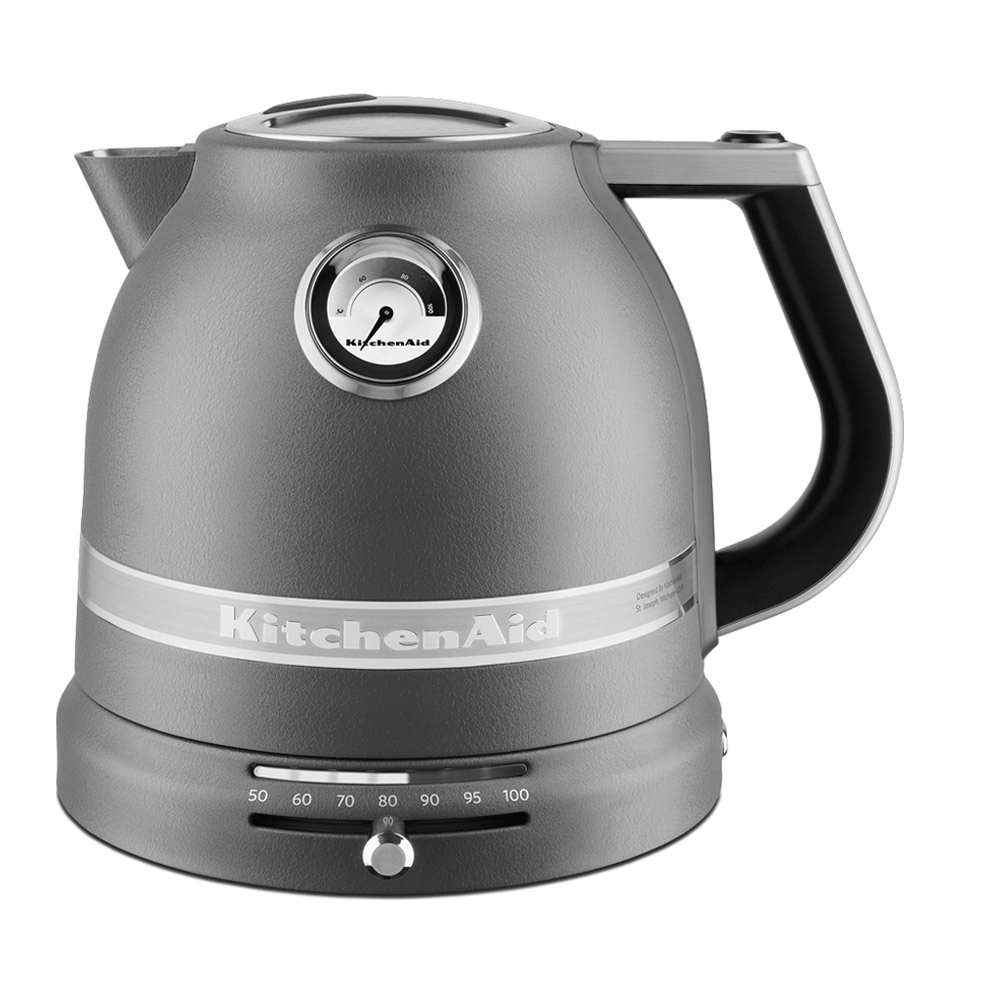 Чайник KitchenAid 5KEK1522EGR 1.5л. 2.4 кВт, металл, серый ( 5KEK1522EGR)