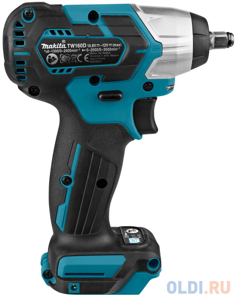 Гайковерт Makita TW160DWAE аккум. патрон:квад.3/8" (кейс в комплекте) в Москвe