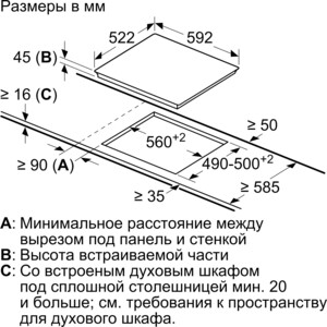 Электрическая варочная панель Bosch PKE612FA2E в Москвe