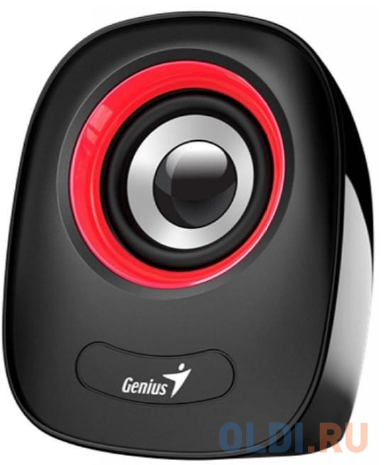 Колонки 2.0 Genius SP-Q160 Черный Красный