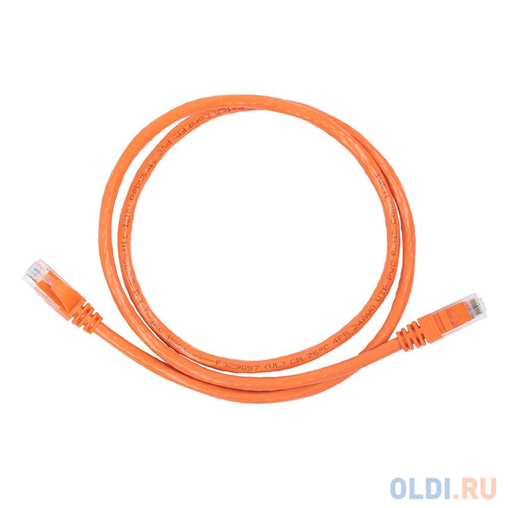 Патч-корд ACD-LPU6Z-10O [ACD-LPU6Z-10O] Cat6 UTP 26AWG 4Pair, CU, LSZH, Оранжевый, 1м в Москвe