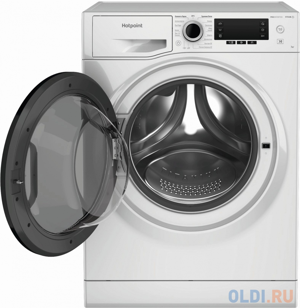 Стиральная машина Hotpoint NSD 7249 D AVE RU класс: A-40% загр.фронтальная макс.:7кг белый