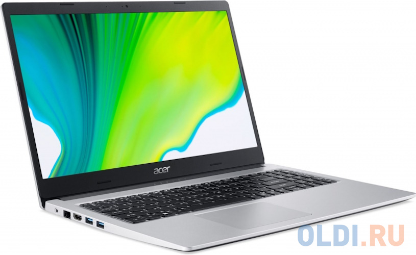 Ноутбук Acer Aspire 3 A315-35 15.6" Celeron N4500 4Gb/SSD256Gb/NODVD/noOS/серебряный, NX.A6LEX.00Z