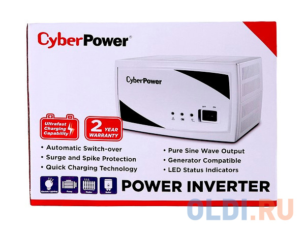 Инвертор CyberPower SMP350EI 350VA/200W