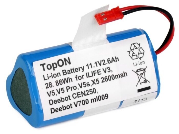 Аккумулятор TopON CS-EPV300VX, 2.6 ah 11. 1V (102598)