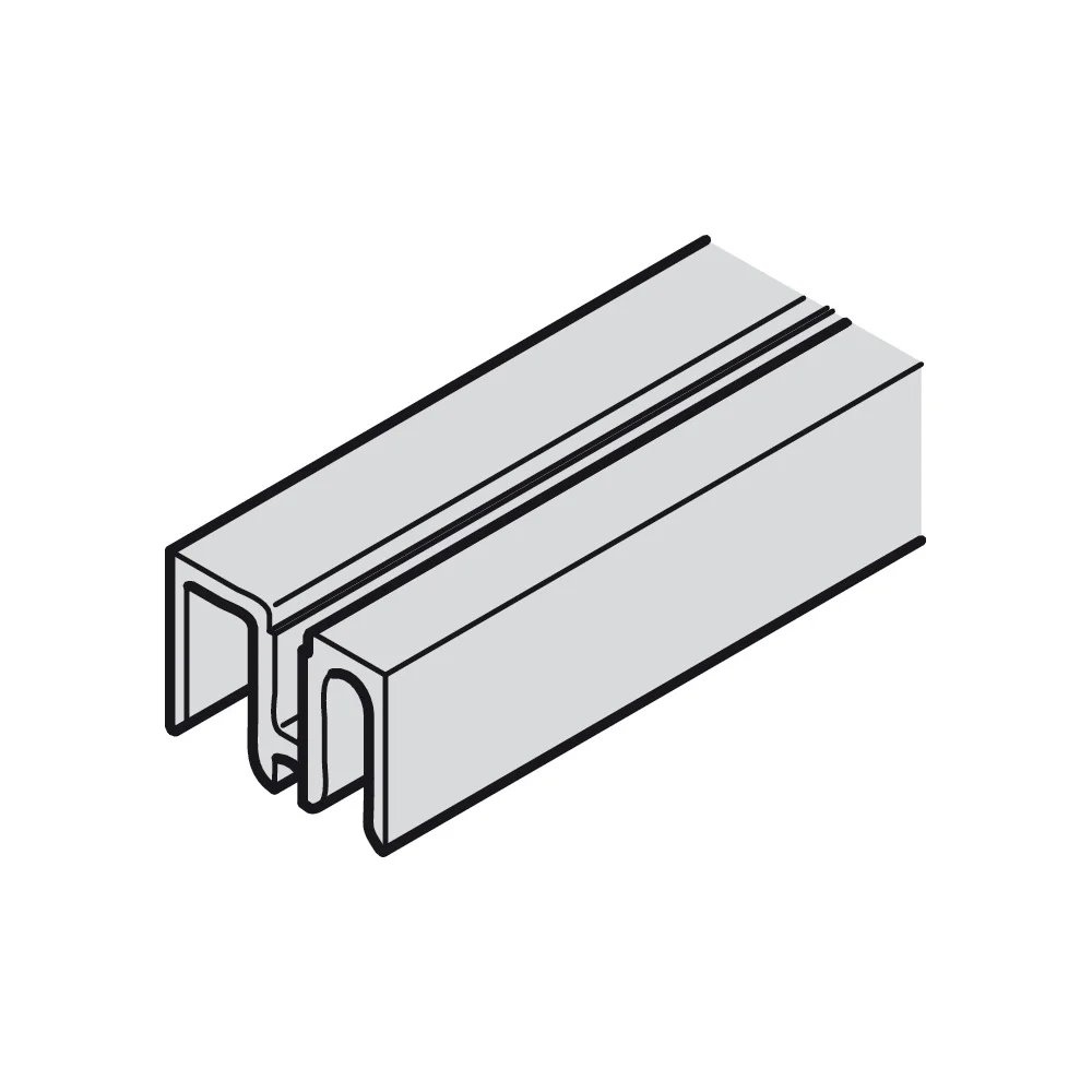 Алюминиевый направляющий профиль Hafele