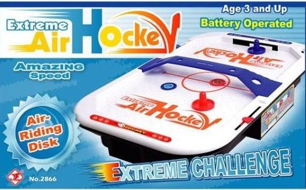 Настольная игра "Аэрохоккей" EXTREME на бат.в коробке  2866