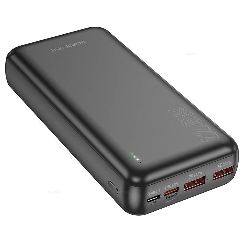 Внешний аккумулятор Borofone Power Bank BJ38A 20000mAh Black 6941991105586 в Москвe